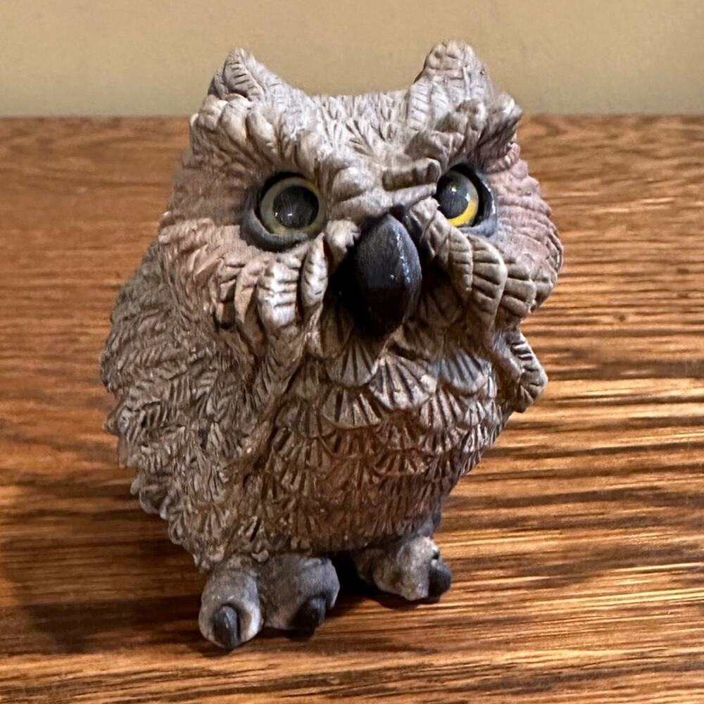 Vintage Owl Figurine